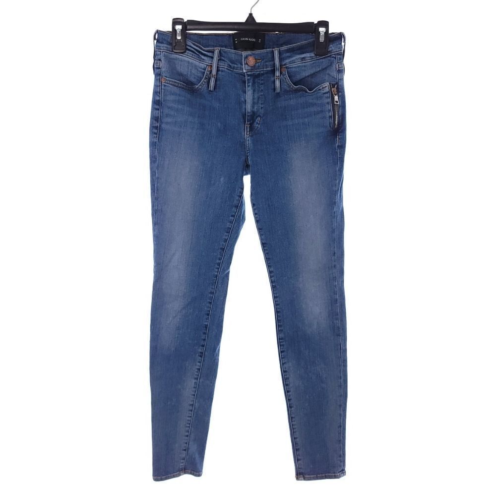 Calvin Rucker Heartbreaker Skinny Denim Blue Stretch Jeans Women's sz 30